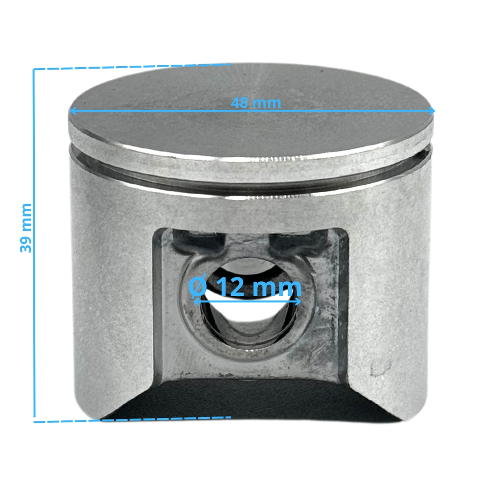 Piston 47X39mm para motosierra Husqvarna 359-motosapollo